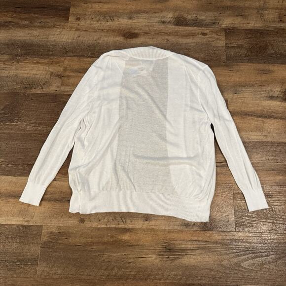 Charlie Paige Beachy Coastal Open Cardigan Kimono Size S Lightweight Minimalist - Picture 2 of 9